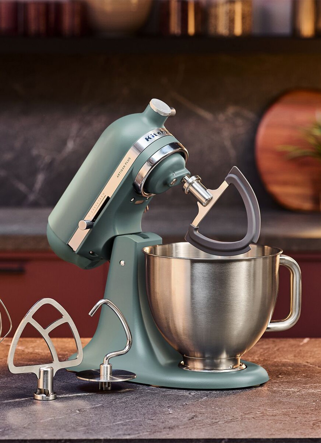 KitchenAid Artisan Plus keukenmachine met kantelbare kop 4,7 liter - detail 2 mint julep