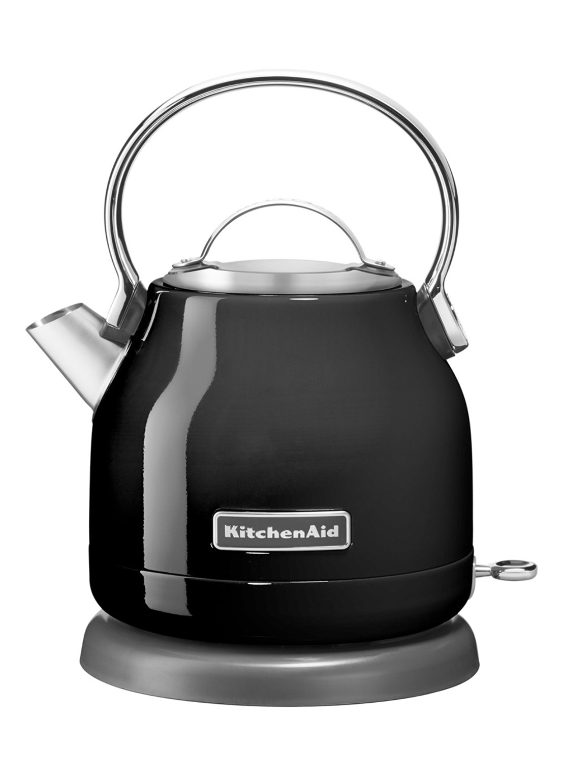 KitchenAid Artisan waterkoker 1,25 liter 5KEK1222EOB - Onyx Zwart - voorkant 6 diepzwart