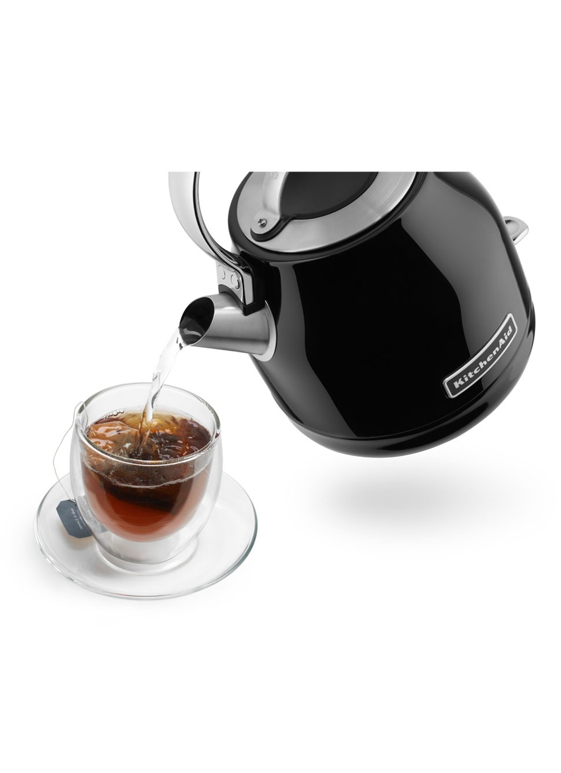 KitchenAid Artisan waterkoker 1,25 liter 5KEK1222EOB - Onyx Zwart - voorkant 7 diepzwart