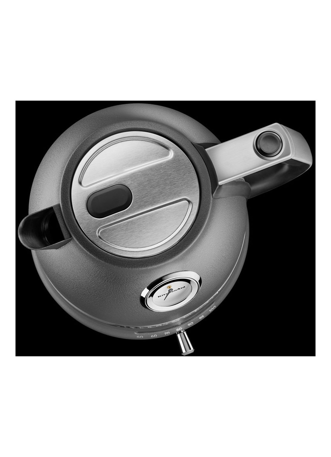 KitchenAid Artisan waterkoker 1,5 liter 5KEK1522 - Imperial Grey - detail 3 grijs