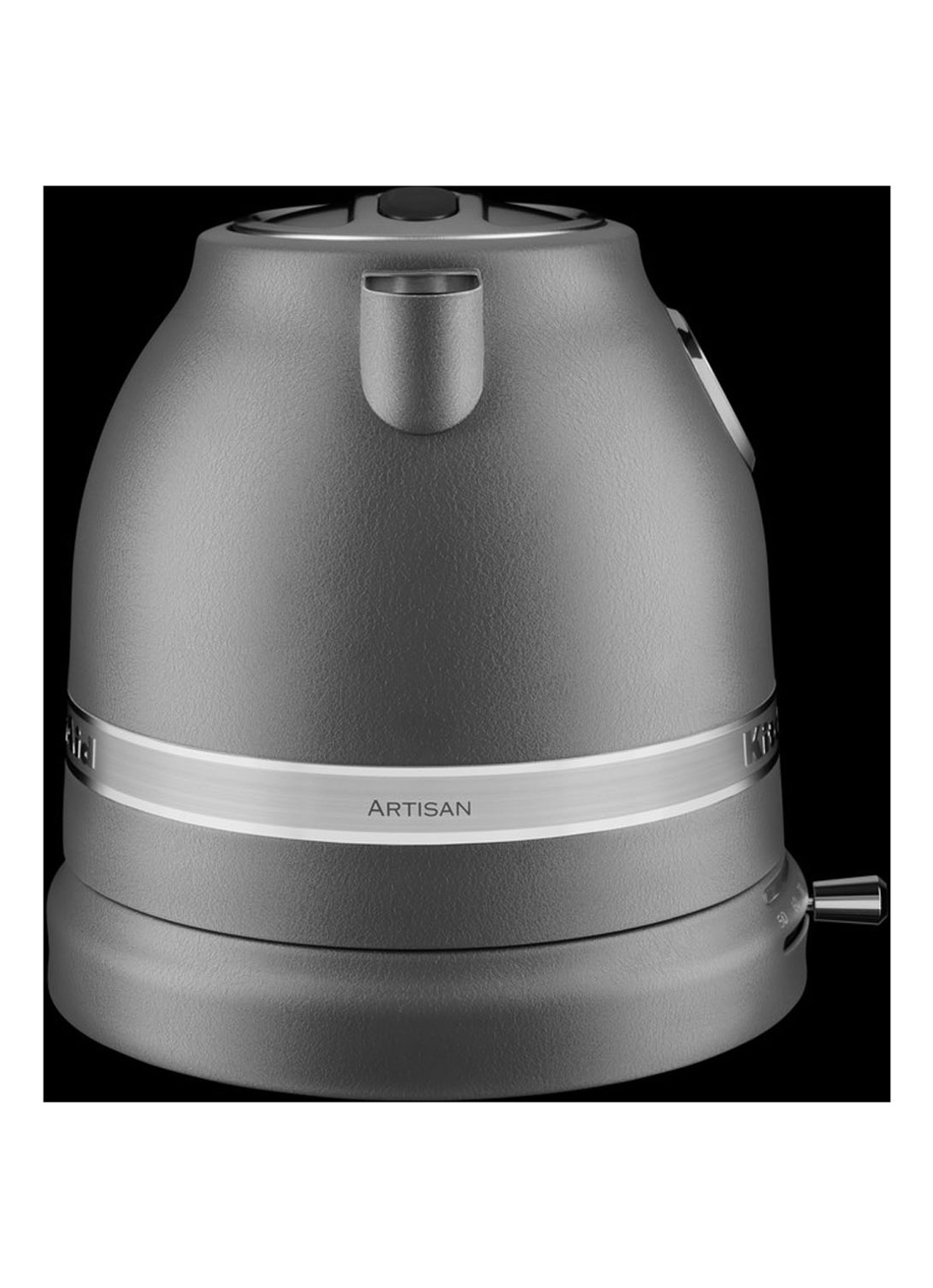 KitchenAid Artisan waterkoker 1,5 liter 5KEK1522 - Imperial Grey - detail 4 grijs