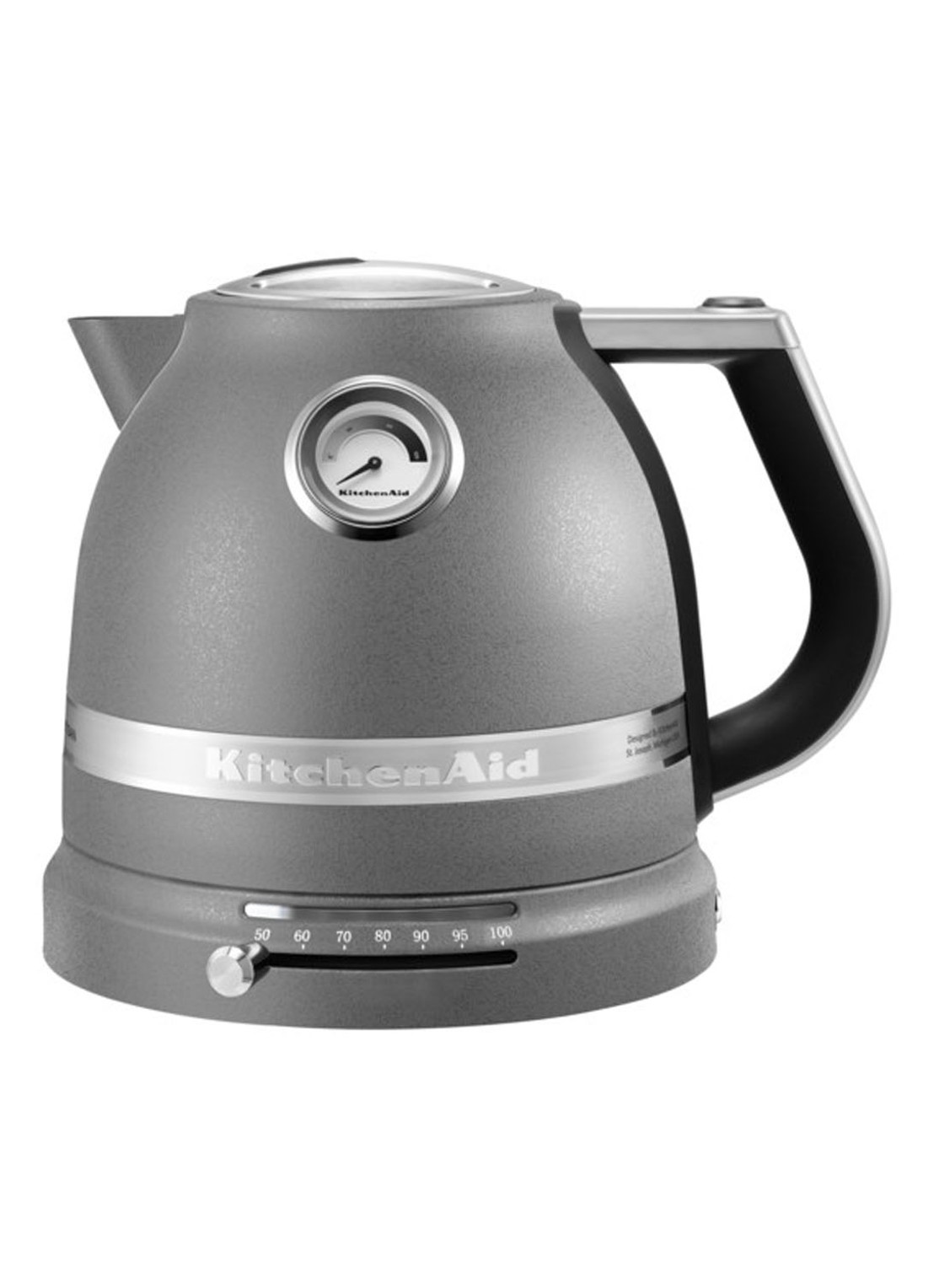 KitchenAid Artisan waterkoker 1,5 liter 5KEK1522 - Imperial Grey - detail 5 grijs