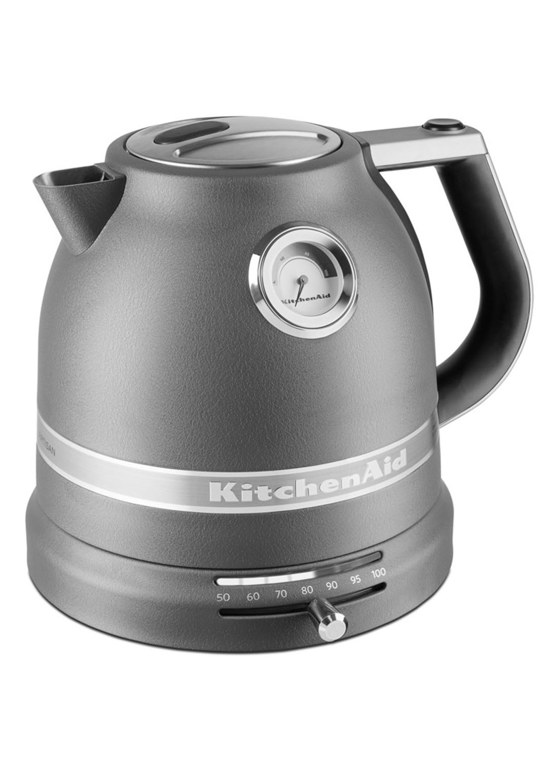 KitchenAid Artisan waterkoker 1,5 liter 5KEK1522 - Imperial Grey - detail 6 grijs