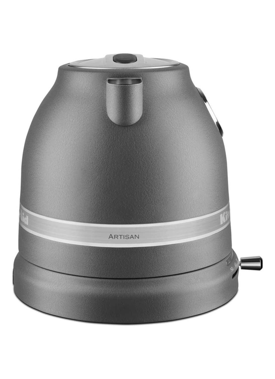KitchenAid Artisan waterkoker 1,5 liter 5KEK1522 - Imperial Grey - voorkant 2 grijs