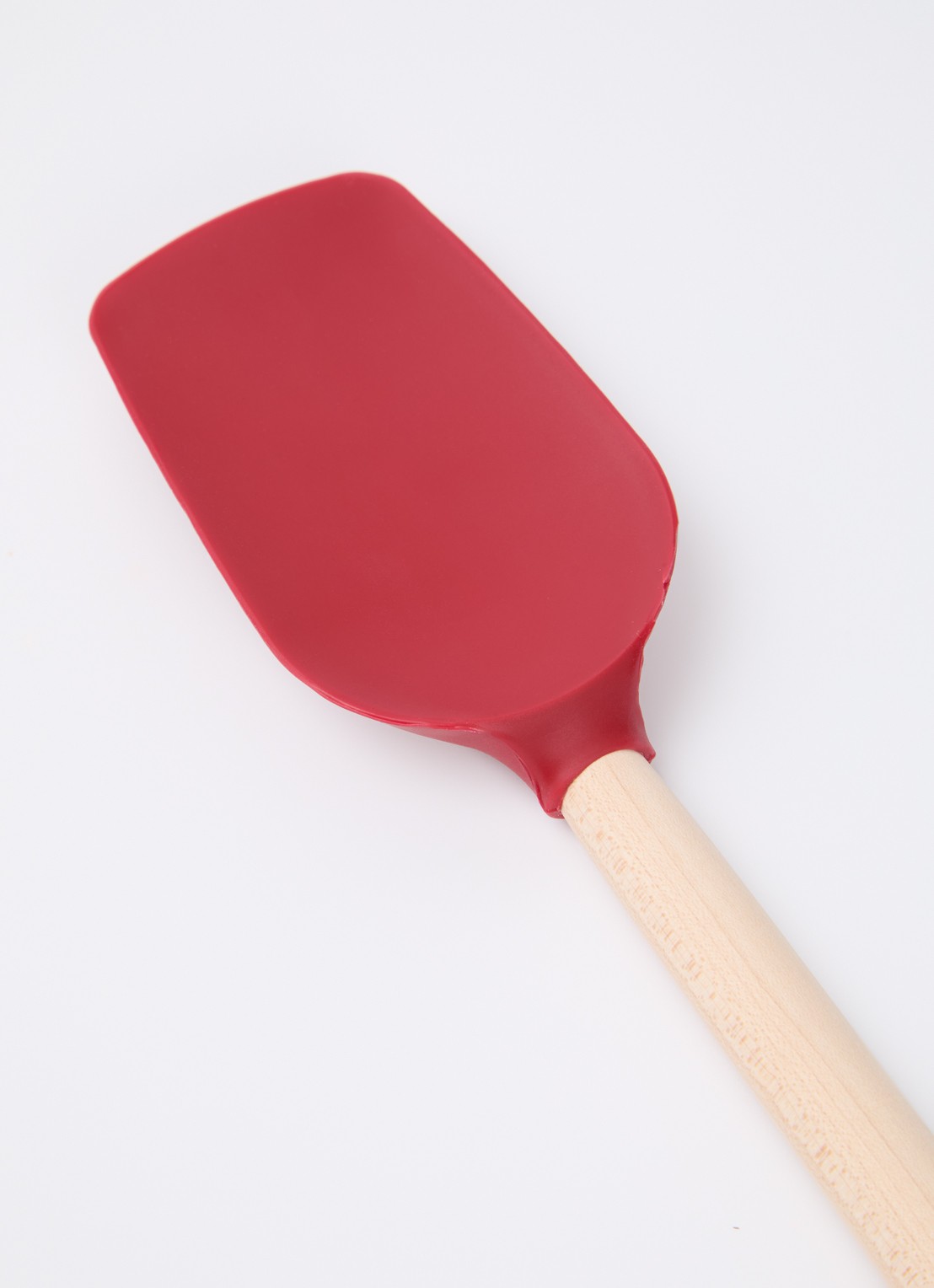 KitchenAid Birch Wood lepelspatel 30 cm - voorkant 2 rood