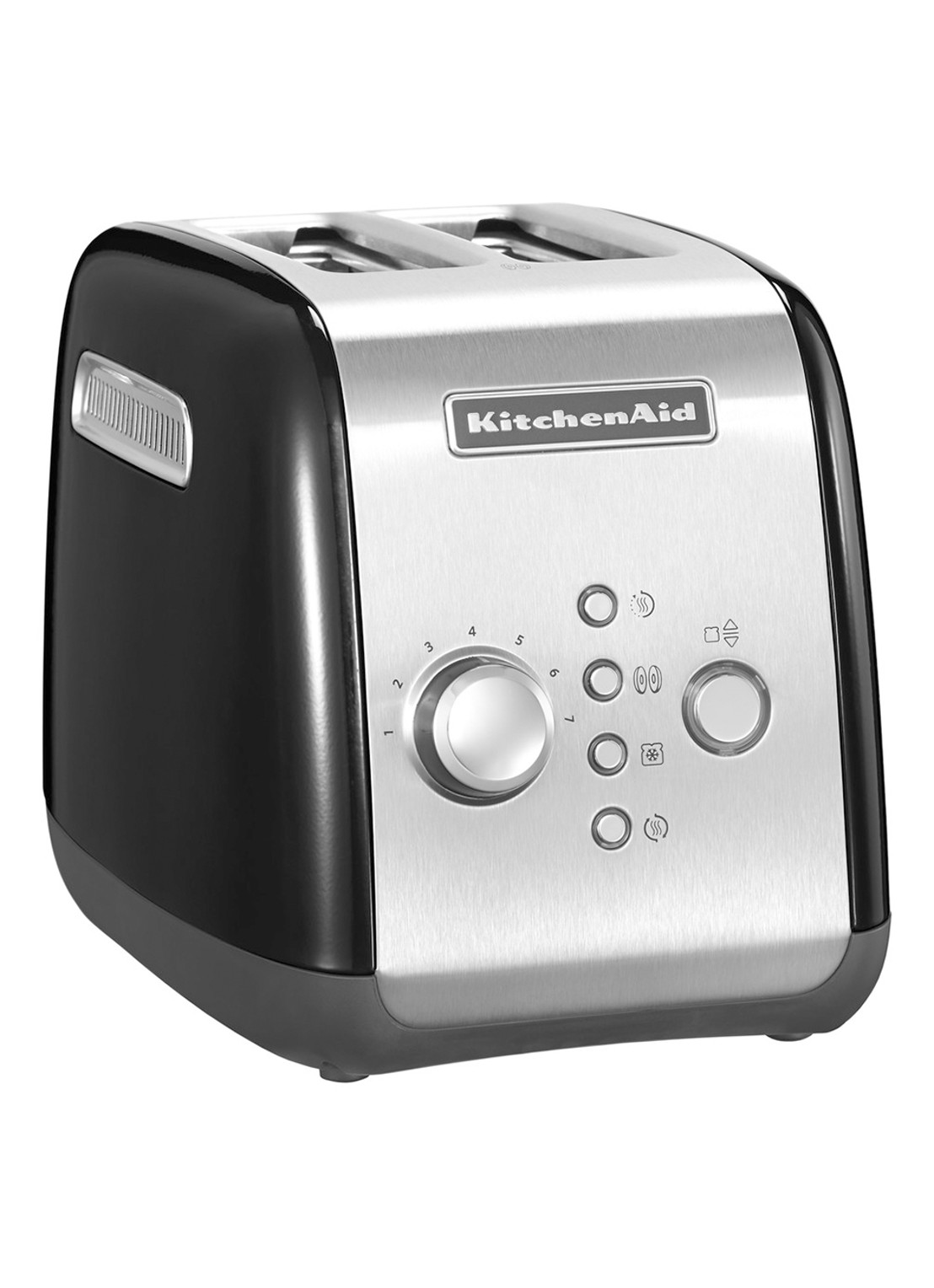 KitchenAid Broodrooster 2-slots 5KMT221 - Onyx Zwart - voorkant zwart