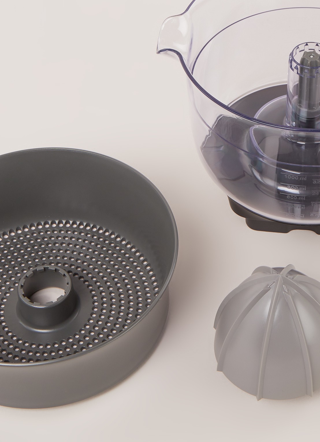 KitchenAid Citruspers opzetstuk 1 liter K4026 voor Artisan blender - detail zwart