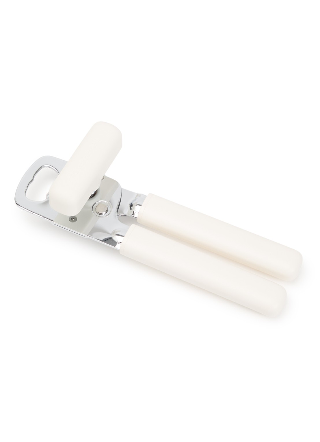 KitchenAid Classic blikopener met flesopener  - voorkant wit