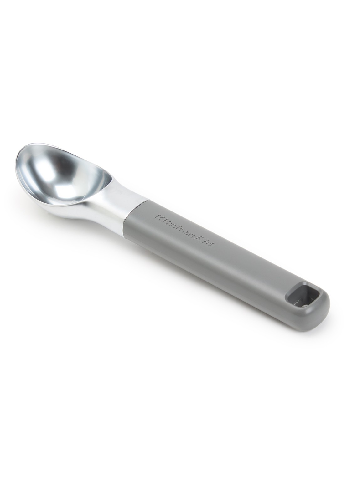 KitchenAid Classic ijsschep  - voorkant grijs