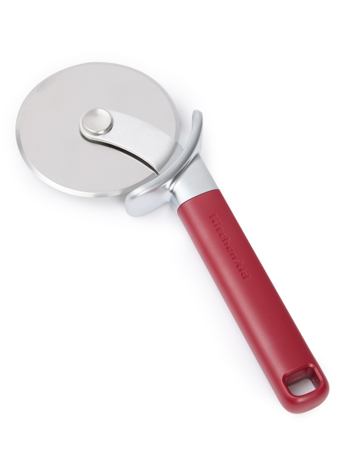 KitchenAid Classic pizzasnijder 24 cm - voorkant rood