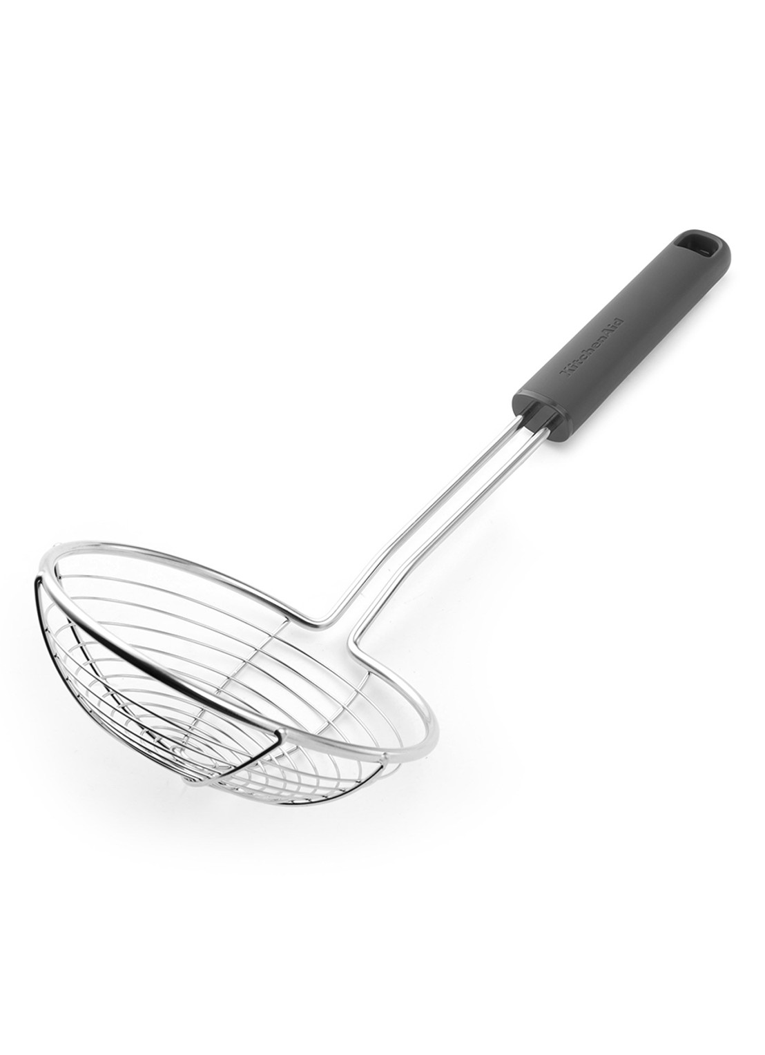 KitchenAid Classic schuimspaan 35 cm - detail grijs