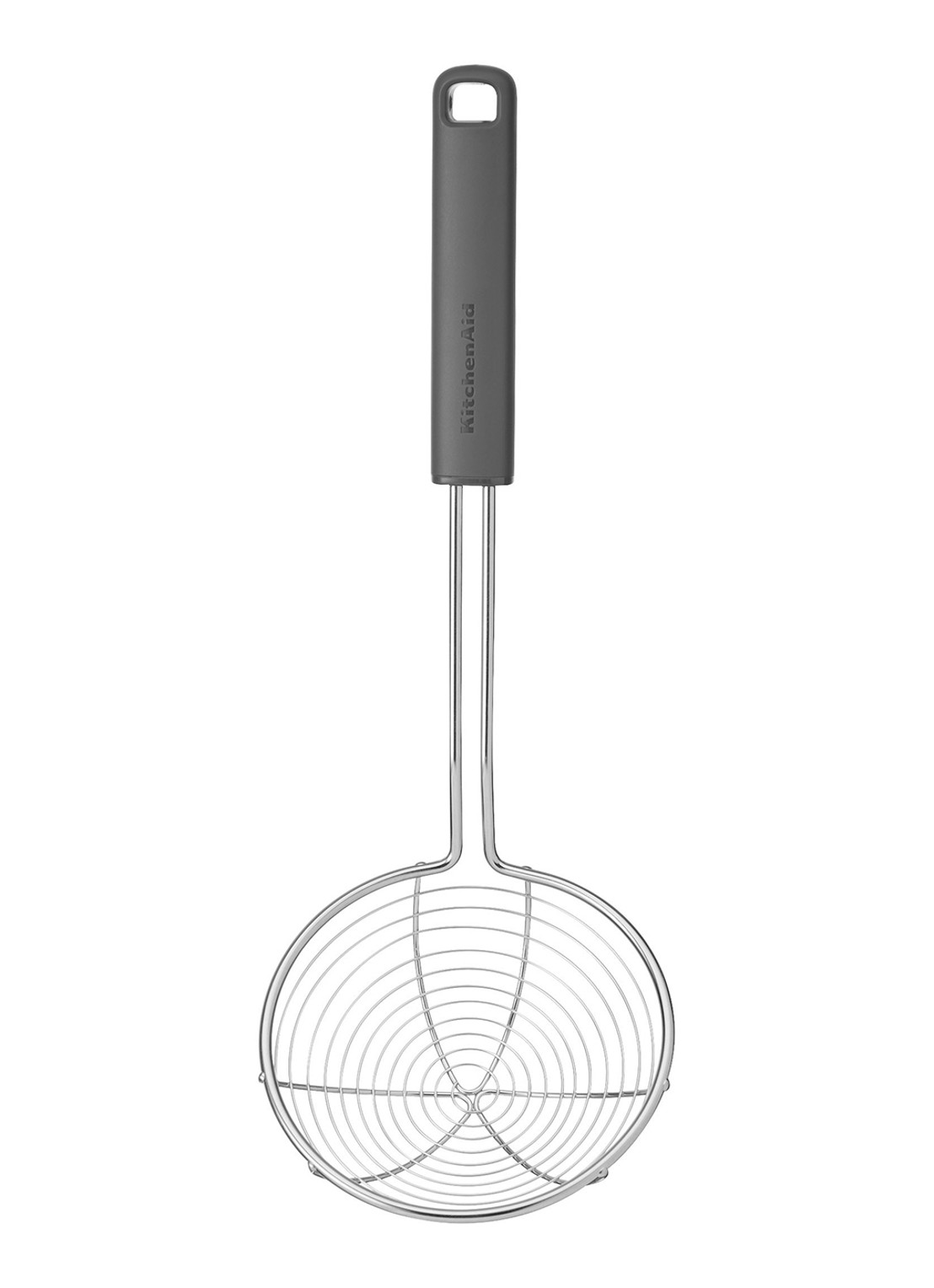 KitchenAid Classic schuimspaan 35 cm - voorkant 4 grijs