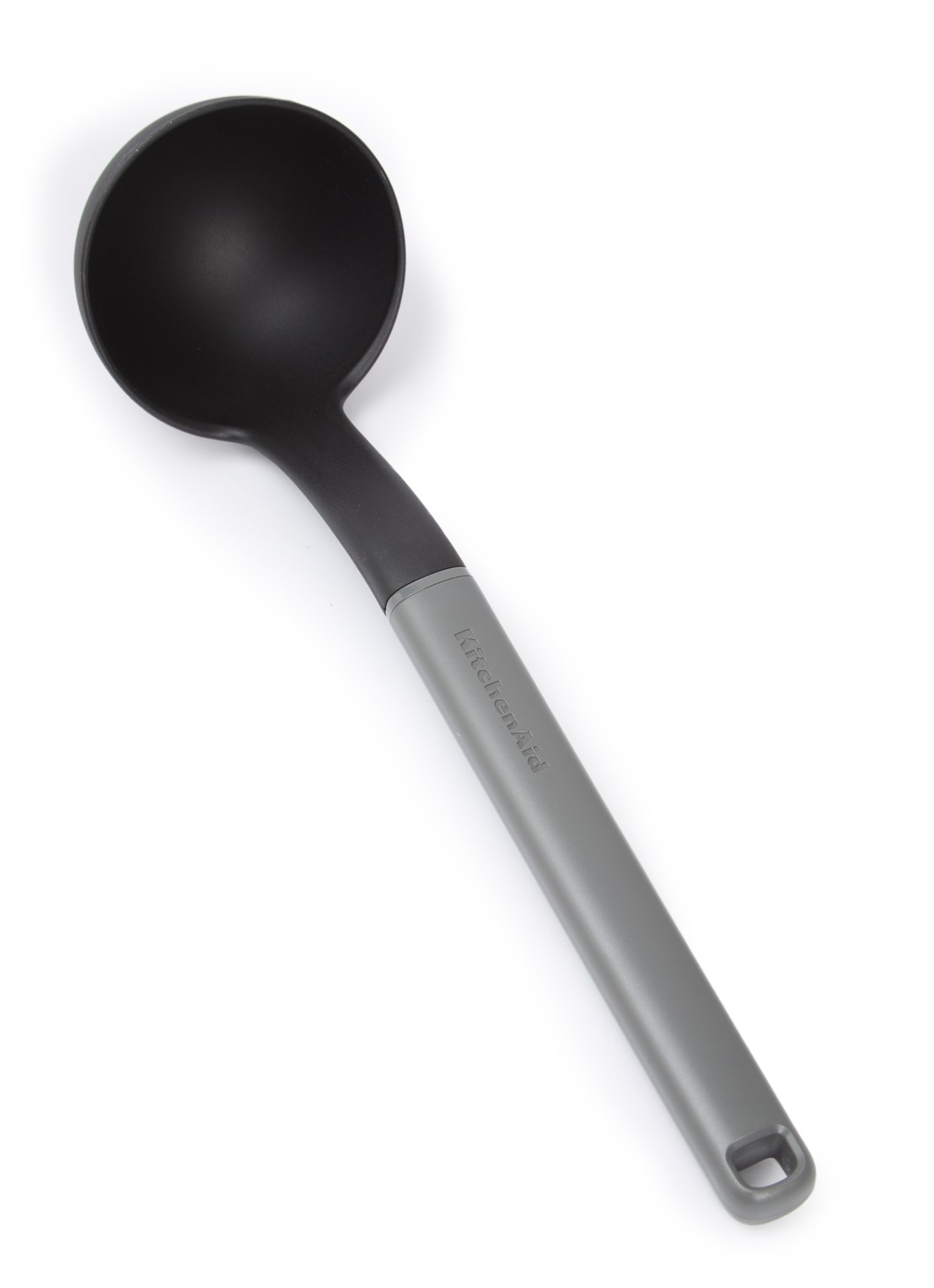 KitchenAid Classic soeplepel 32 cm - voorkant grijs