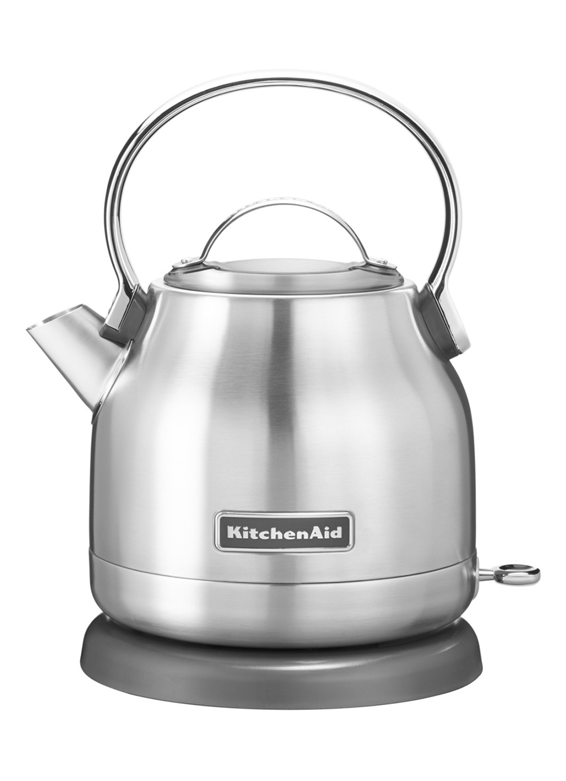 KitchenAid Classic waterkoker 1,25 liter 5KEK1222 - Roestvrij Staal - voorkant 6 zilver