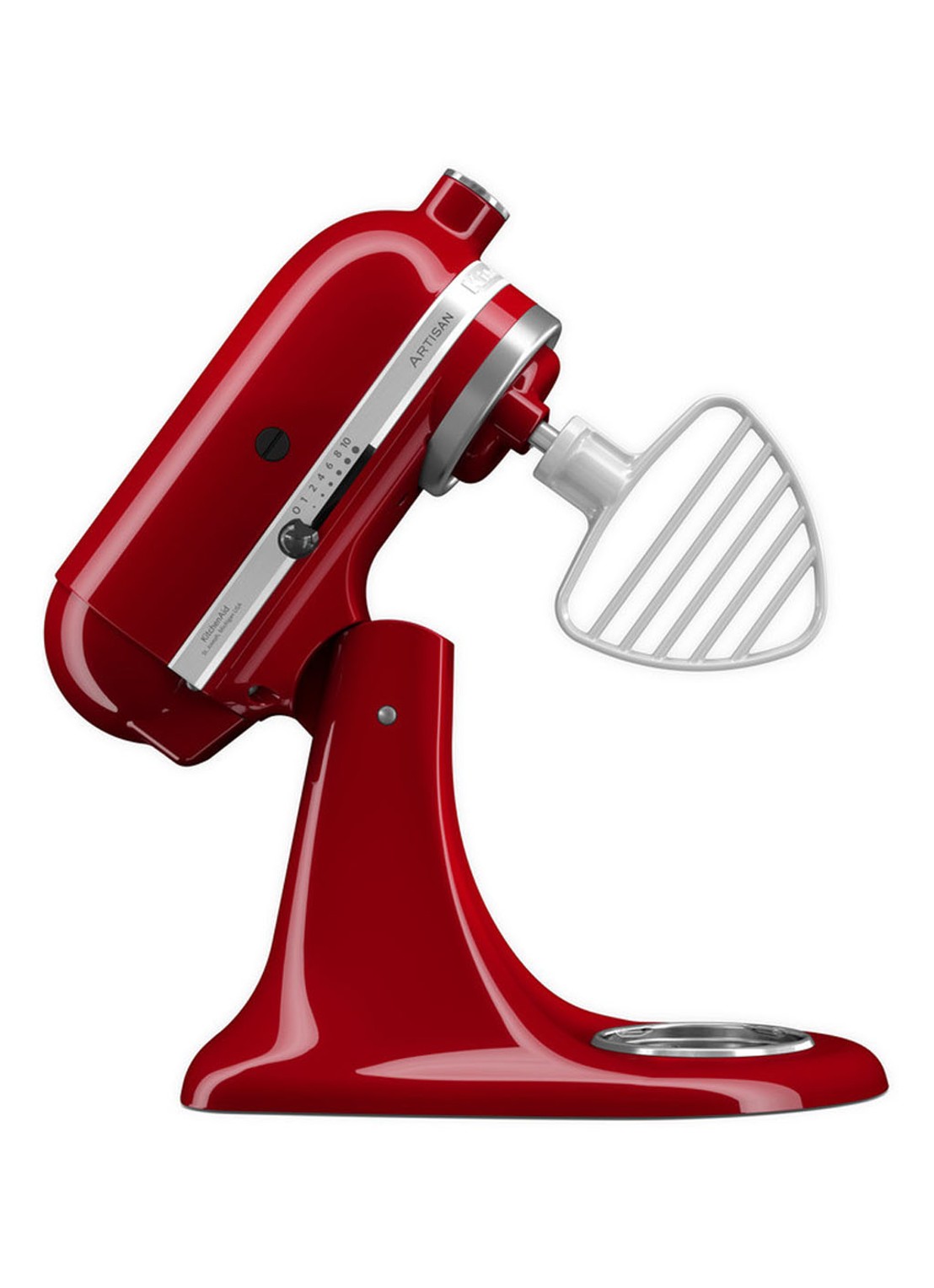 KitchenAid Deegklopper + deegschraper voor mixer-keukenrobot 5KSMPB5W - detail 5 wit