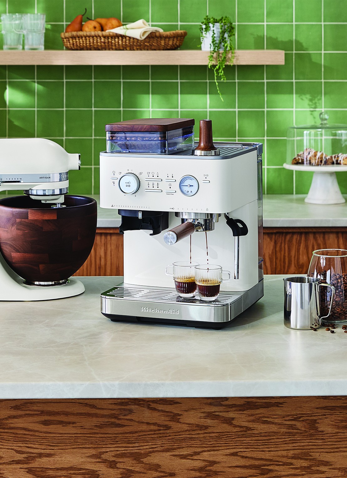 KitchenAid Espresso accessoires set van 3 - detail 4 bruin