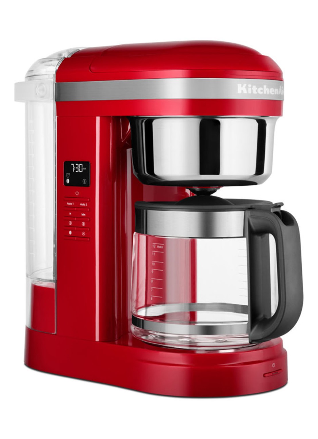 KitchenAid Filterkoffiezetapparaat 1,7 liter 5KCM1209 - voorkant 6 keizerrood