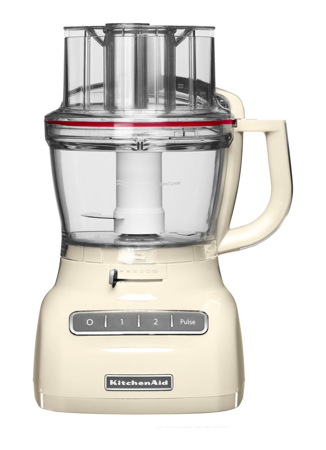 KitchenAid Foodprocessor 3,1 liter 5KFP1335 - Amandelwit - voorkant creme