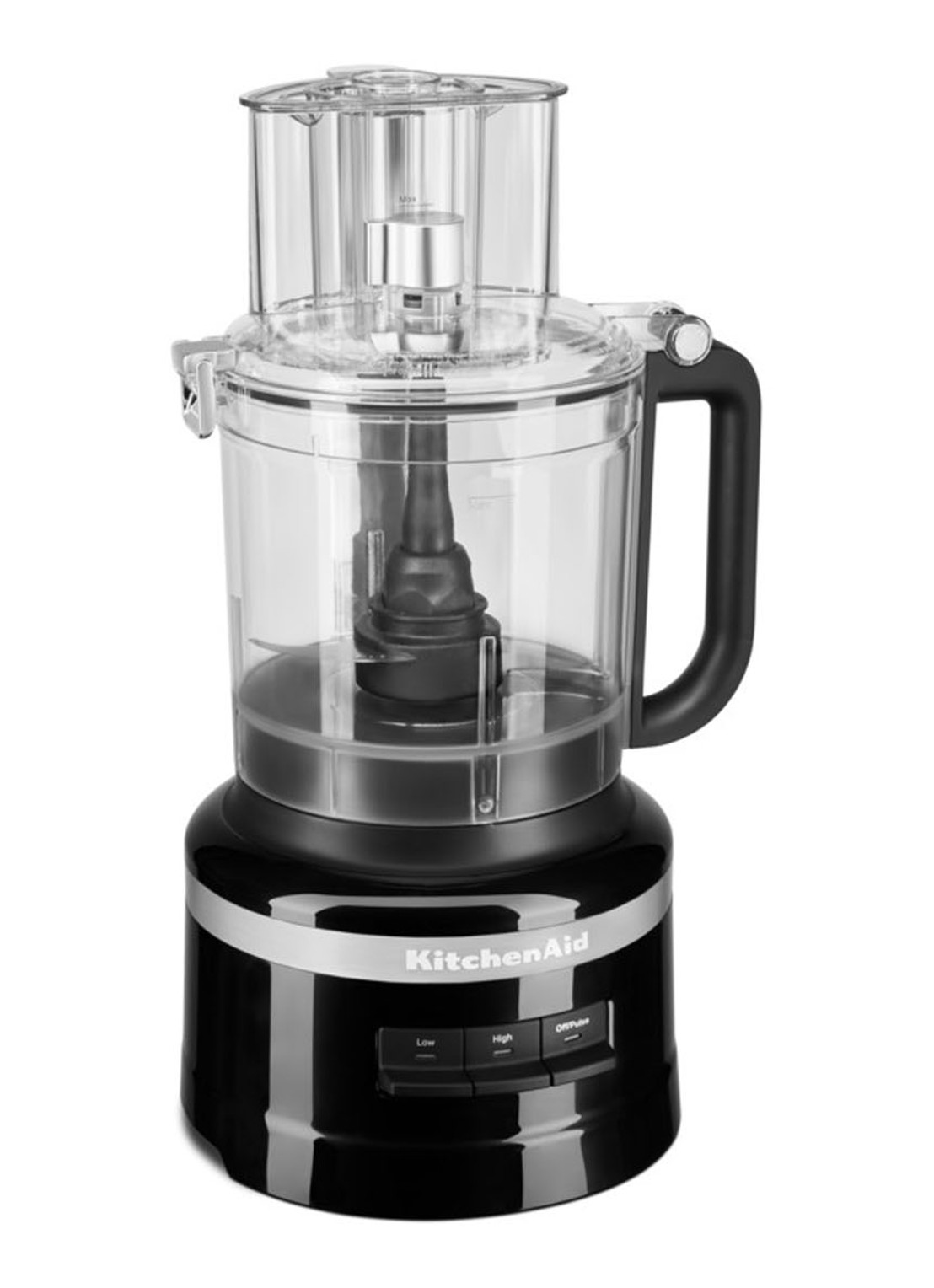KitchenAid Foodprocessor keukenmachine 3,1 liter 5KFP1319 - Mat zwart - voorkant zwart