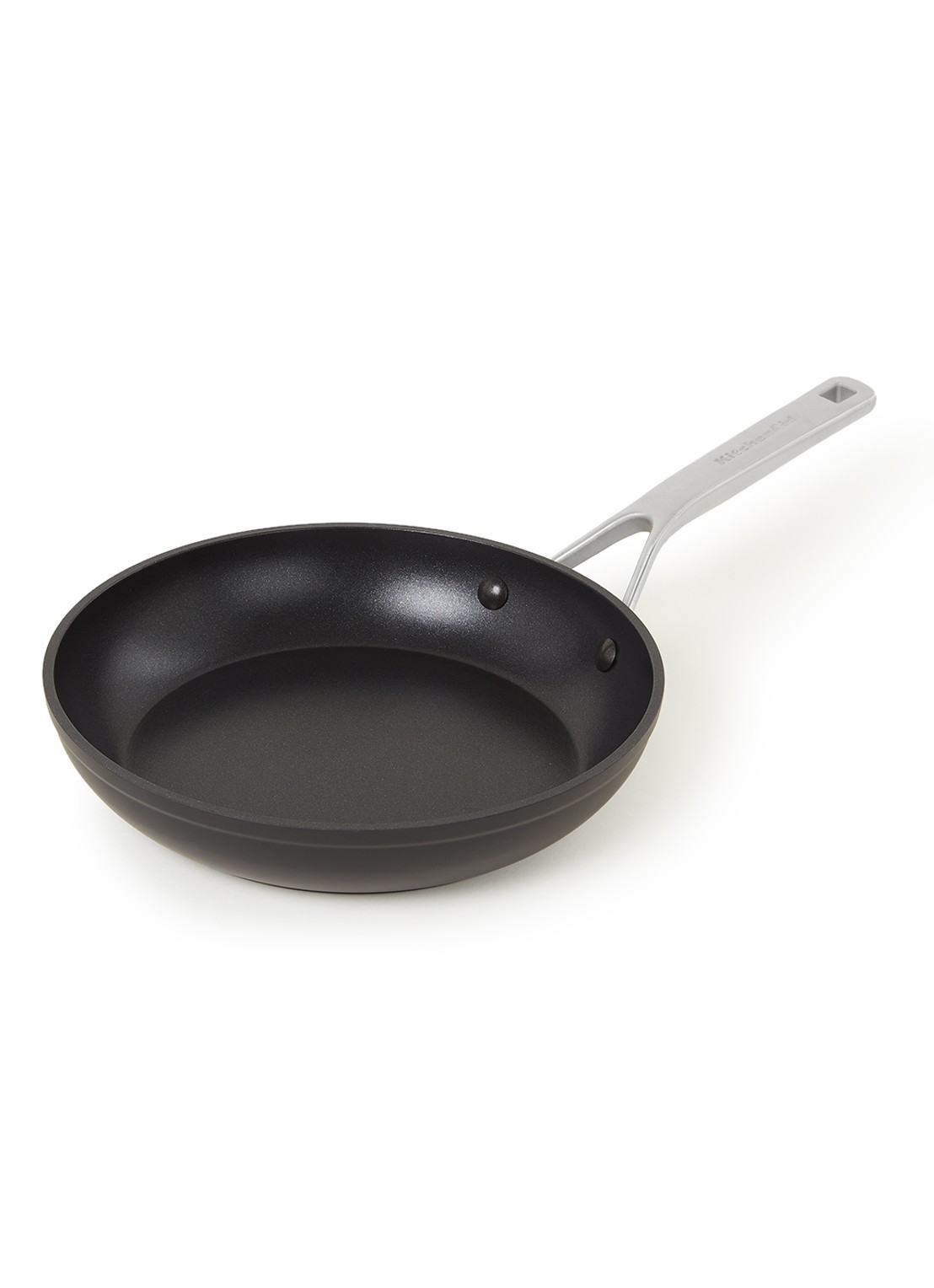 KitchenAid Forged koekenpan Ø24 cm - voorkant zwart