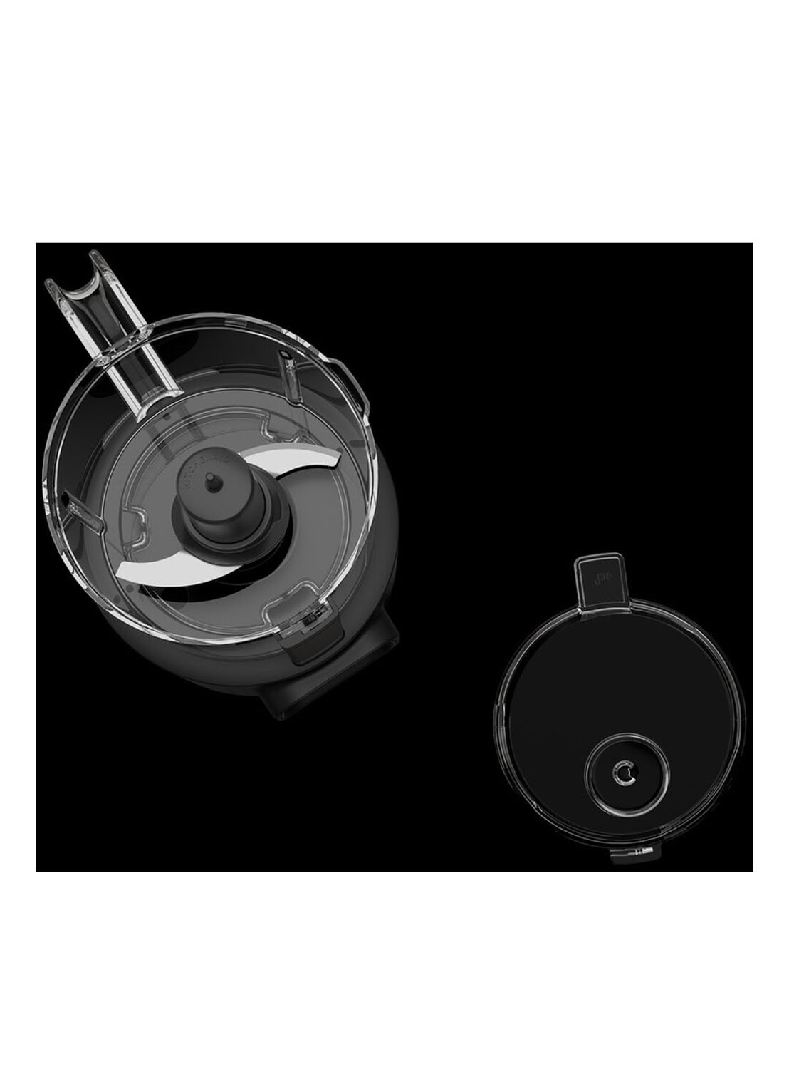 KitchenAid Go draadloze hakmolen 1,18 liter 5KFCR531BM - Zwart - detail 2 zwart