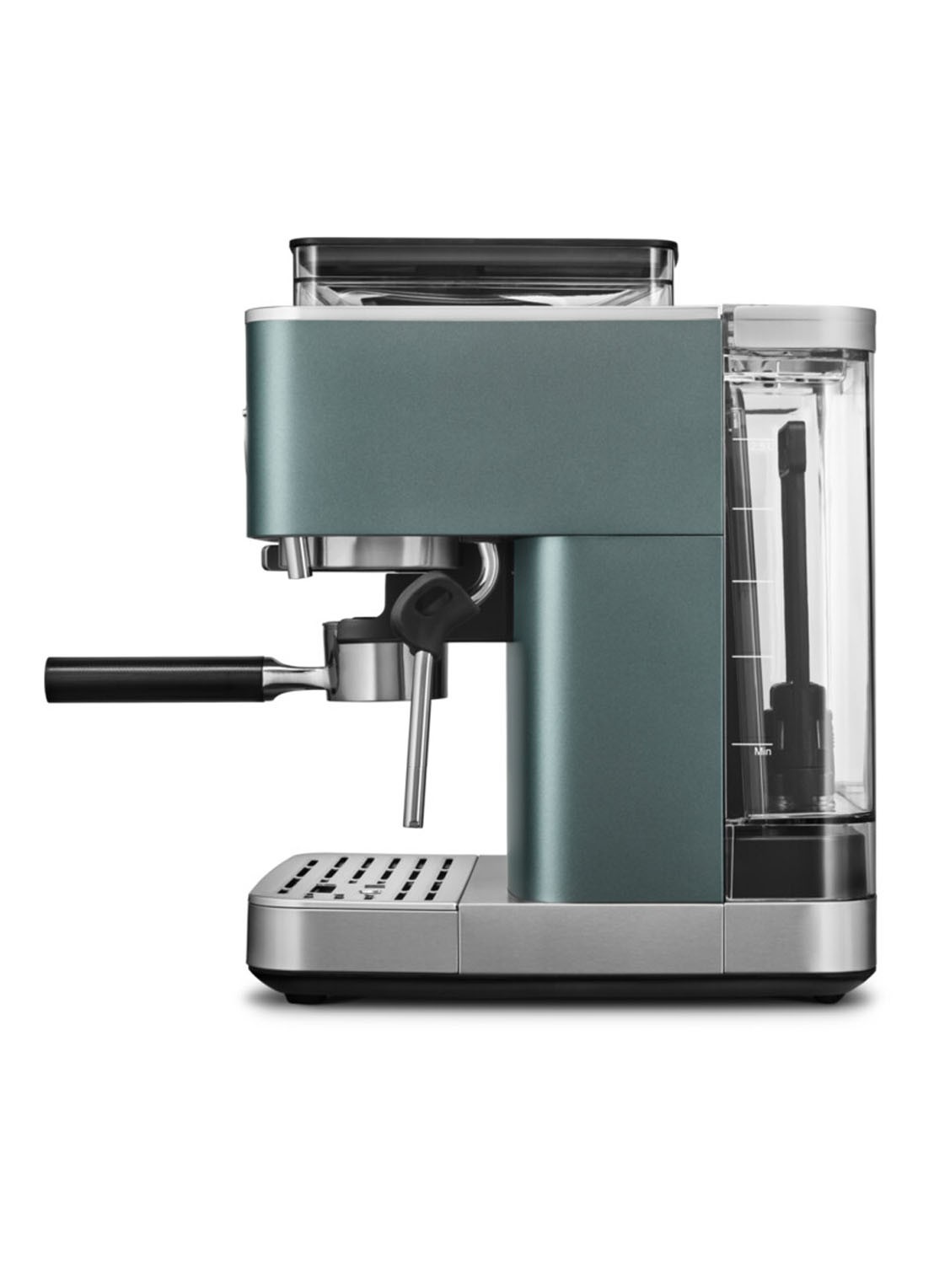 KitchenAid Halfautomatische espressomachine met koffiemolen - detail 3 groen