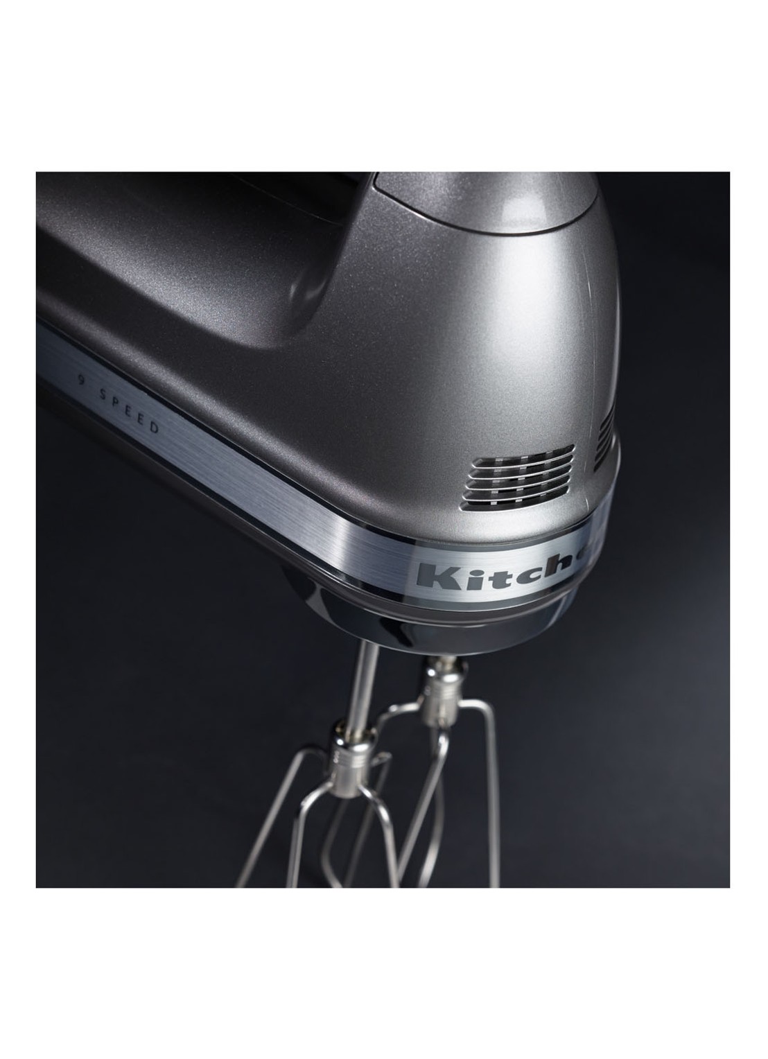 KitchenAid Handmixer 5KHM9212E - Contour Zilver - detail 6 zilver