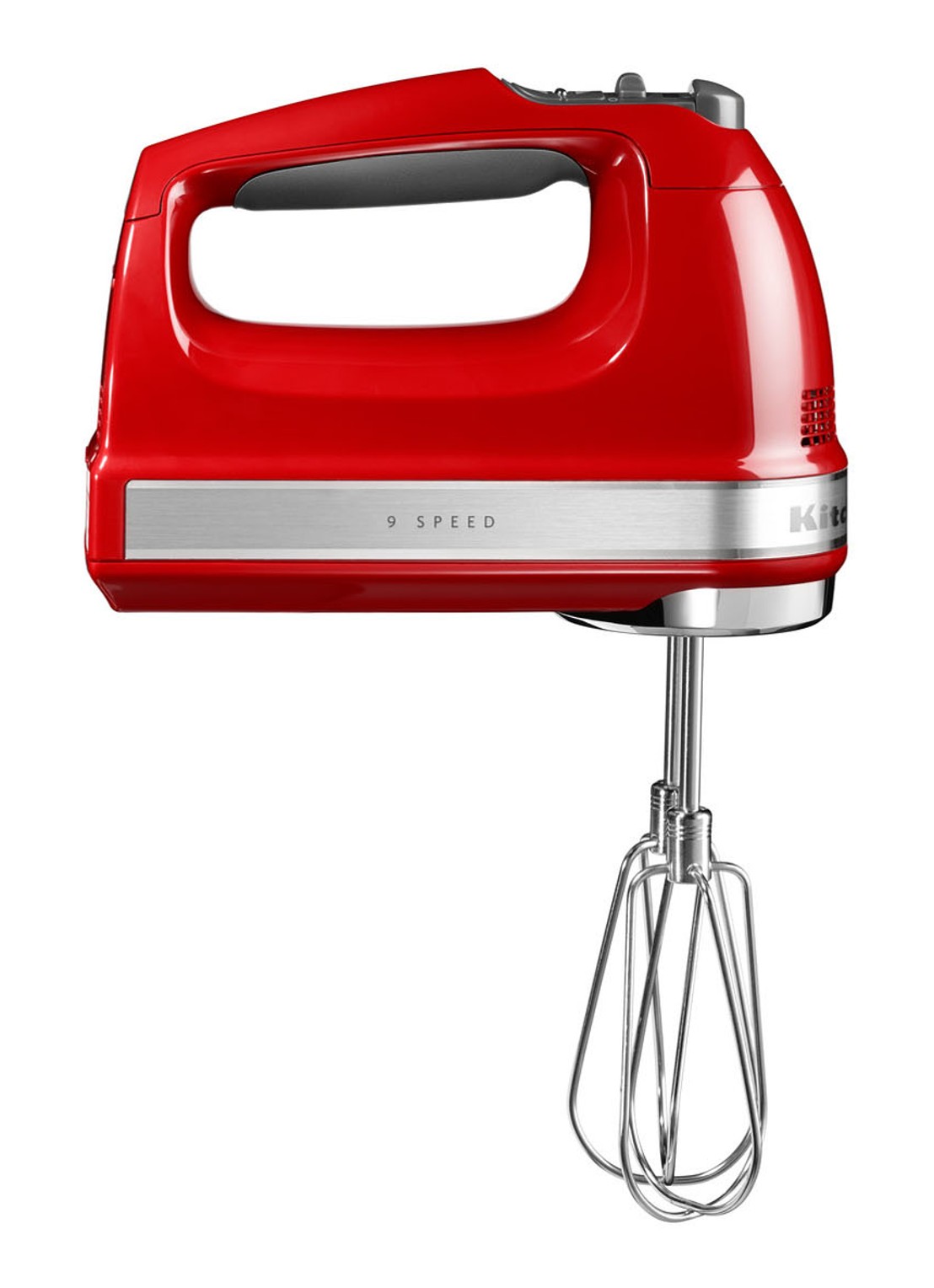 KitchenAid Handmixer 5KHM9212E - Keizerrood - voorkant steenrood