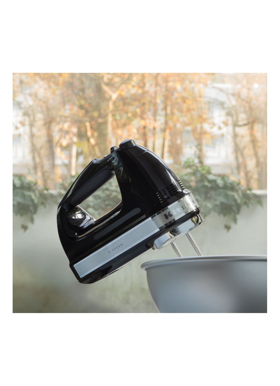 KitchenAid Handmixer 5KHM921EOB - Onyx Zwart - detail 6 zwart
