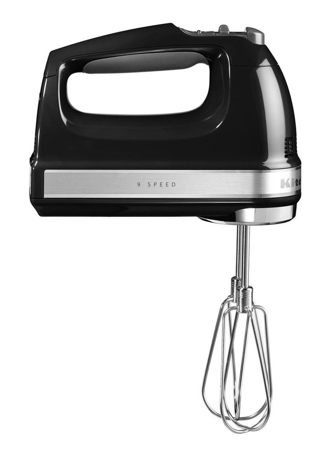 KitchenAid Handmixer 5KHM921EOB - Onyx Zwart - voorkant zwart
