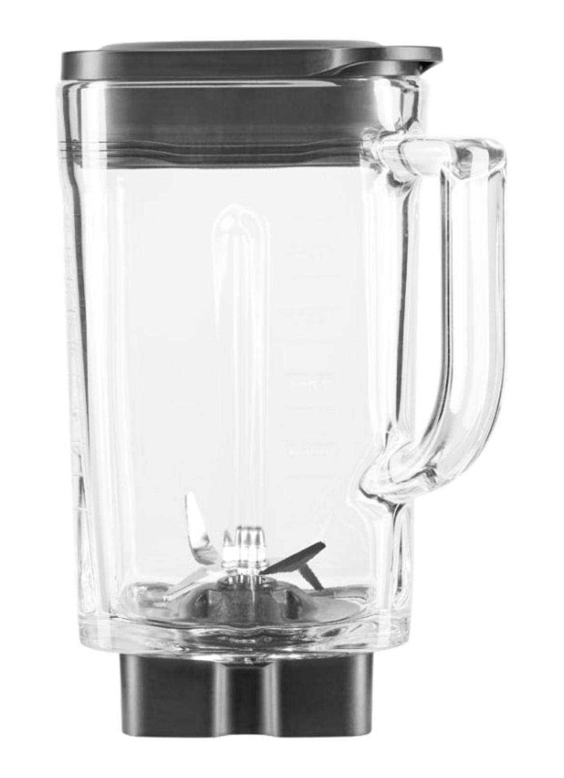 KitchenAid K400 mengbeker van glas 5KSB2048JGA - voorkant transparant