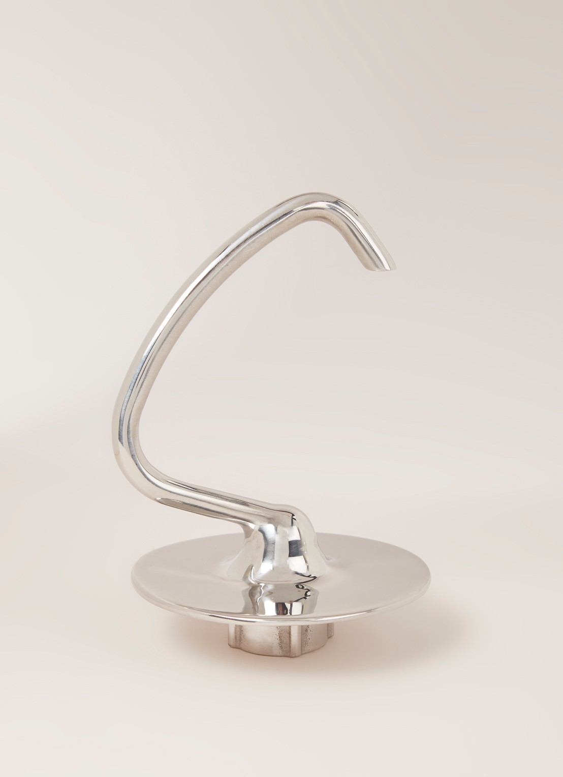 KitchenAid Kneedhaak van roestvrij staal - 5KSM5THDHSS - voorkant 2 zilver