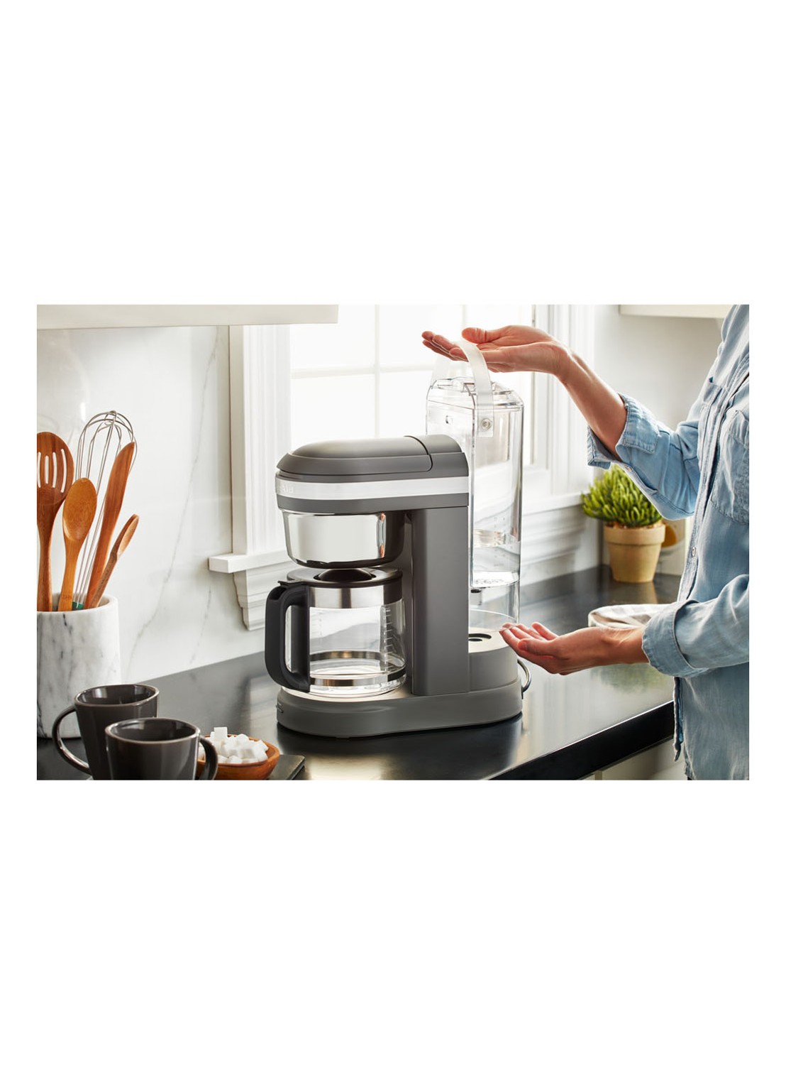 KitchenAid Koffiezetapparaat 5KCM1209 - detail 5 grijs