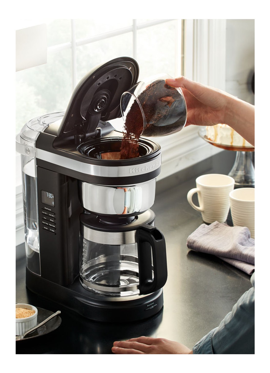 KitchenAid Koffiezetapparaat 5KCM1209EOB - detail 5 zwart