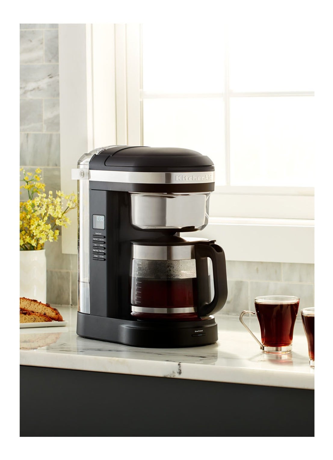 KitchenAid Koffiezetapparaat 5KCM1209EOB - voorkant 2 zwart