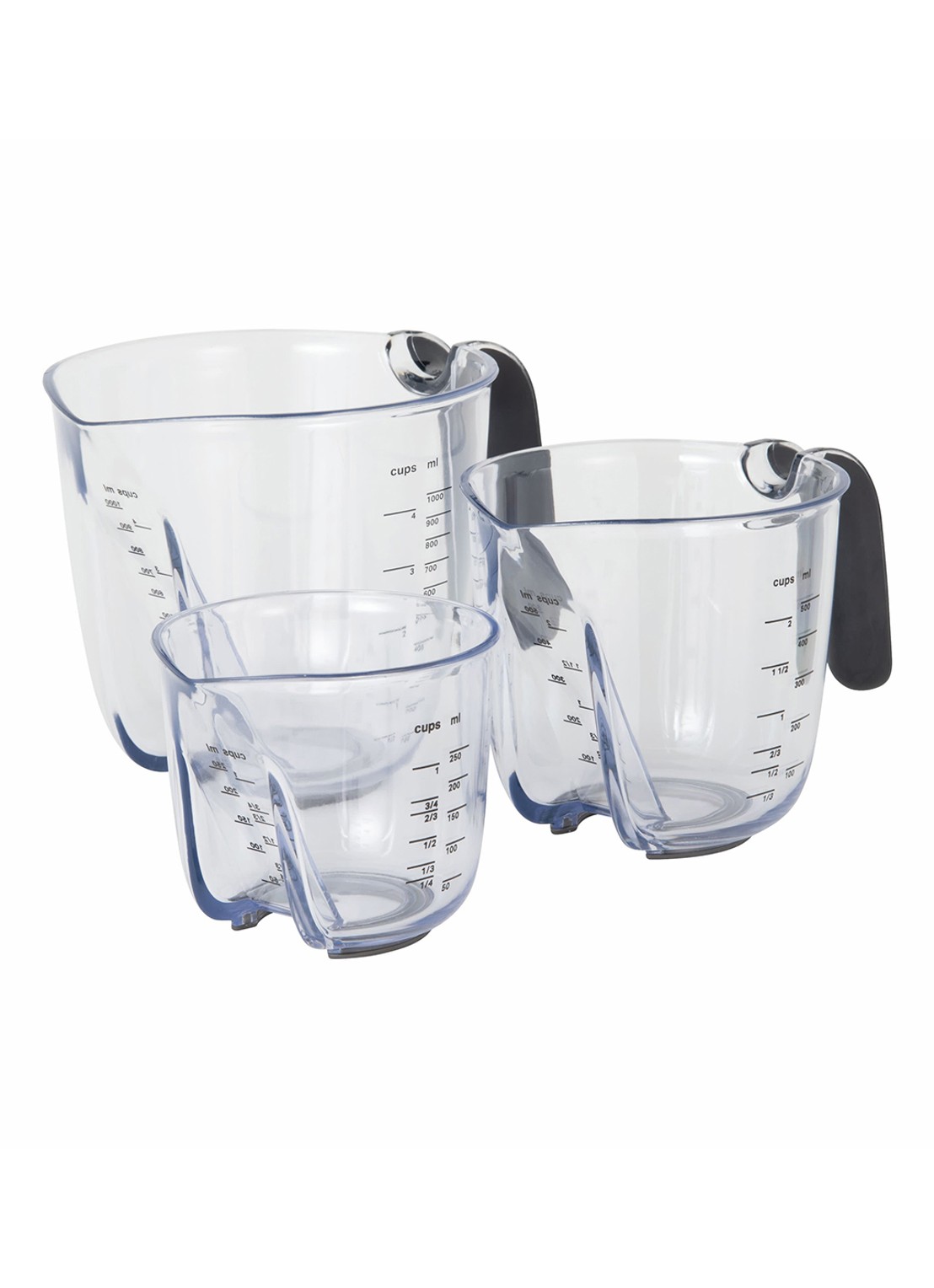 KitchenAid Maatbeker set van 3 - detail 3 transparant