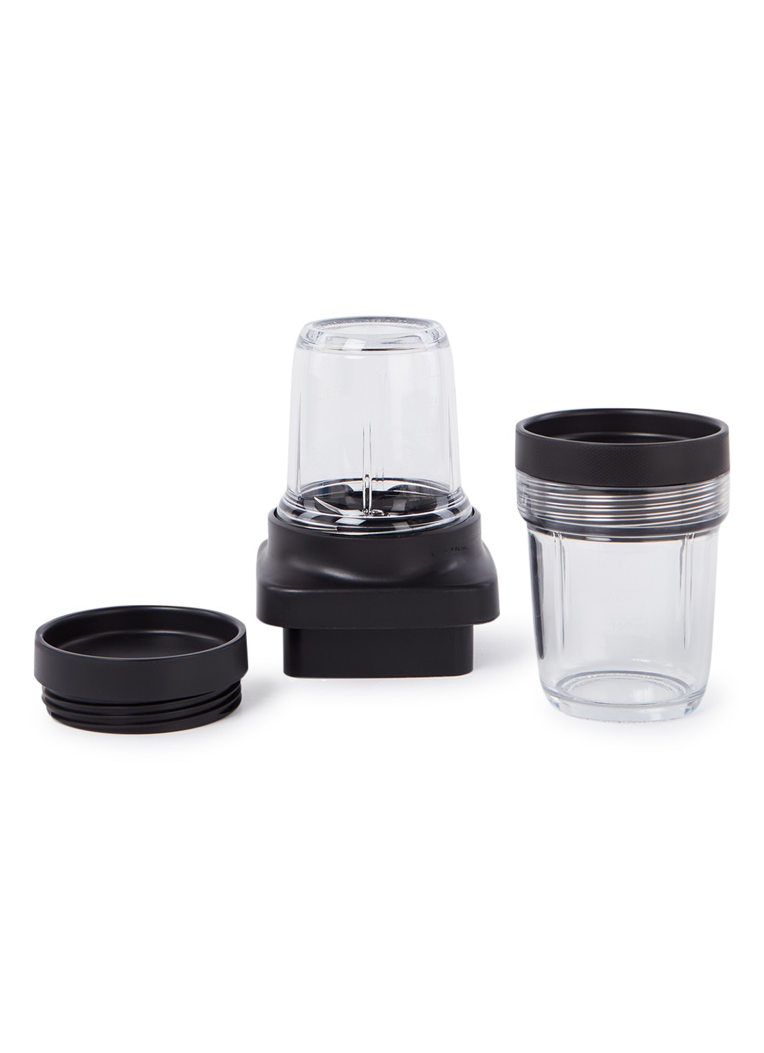 KitchenAid Mengbeker voor blender set van 3 - voorkant 2 zwart