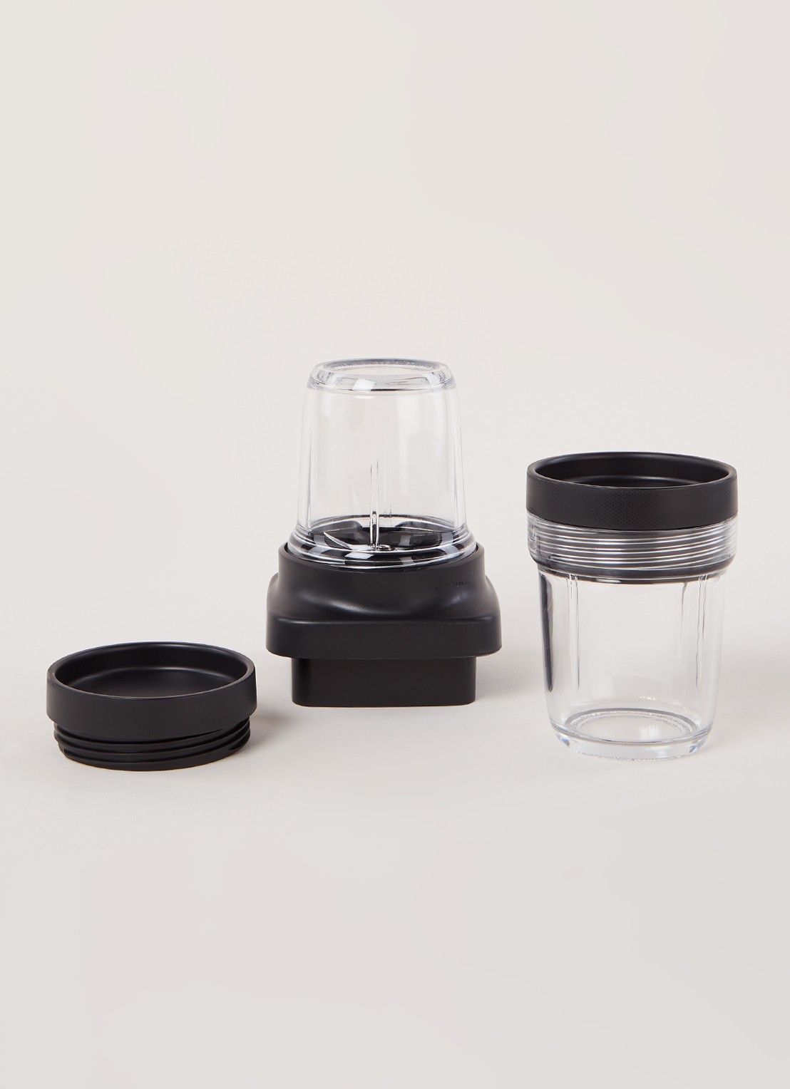 KitchenAid Mengbeker voor blender set van 3 - voorkant 3 zwart