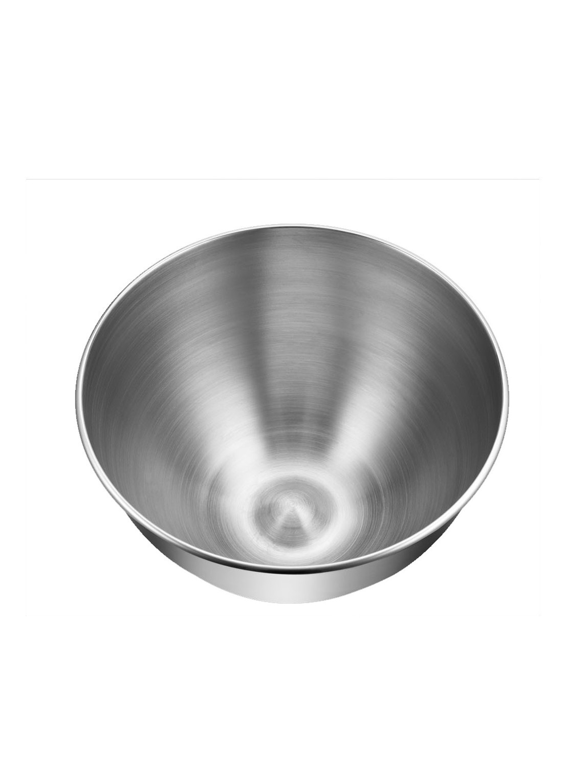 KitchenAid Mengkom van roestvrijstaal 3 liter 5KB3SS - voorkant 2 zilver