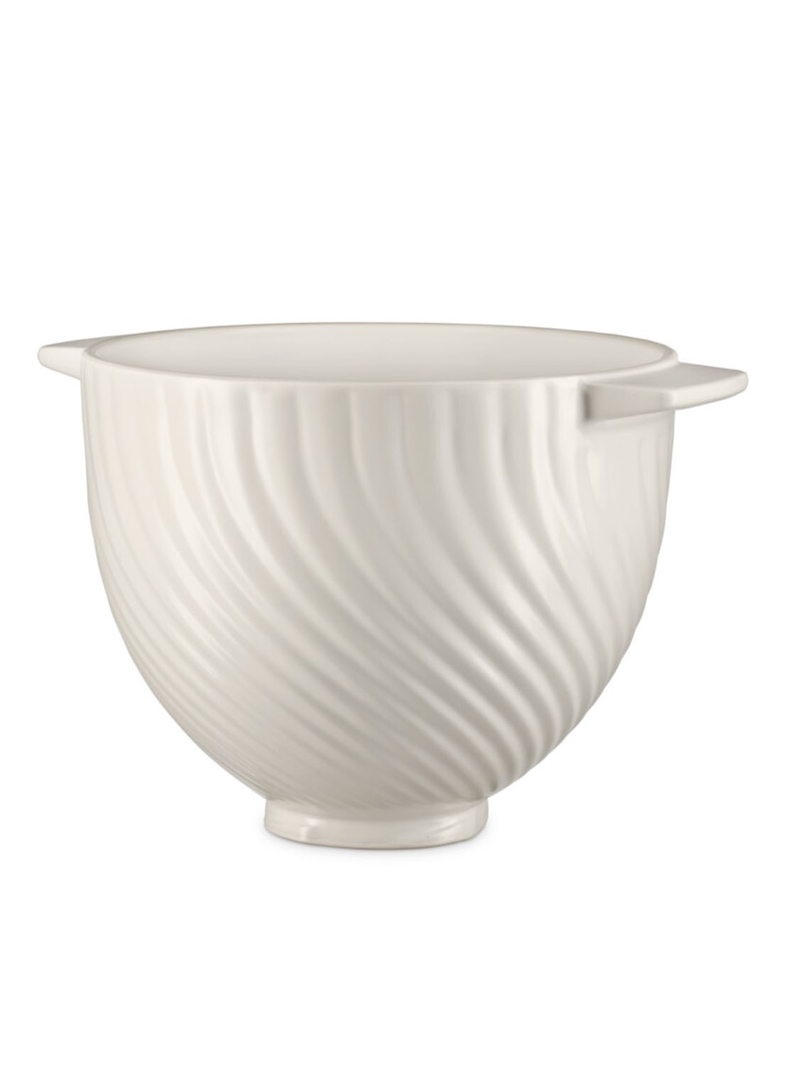 KitchenAid Meringue mengkom 4,7 liter - voorkant gebroken wit