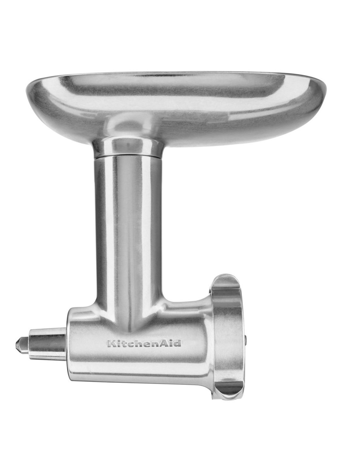 KitchenAid Metalen voedselmolen 5KSMMGA - voorkant 4 zilver