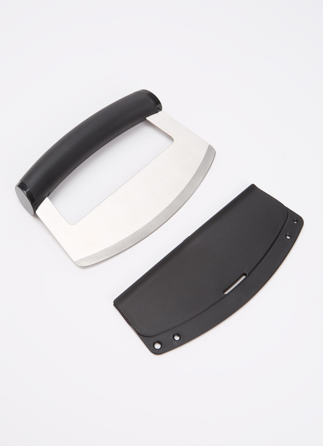 KitchenAid Mezzaluna 14 cm - voorkant 2 zwart