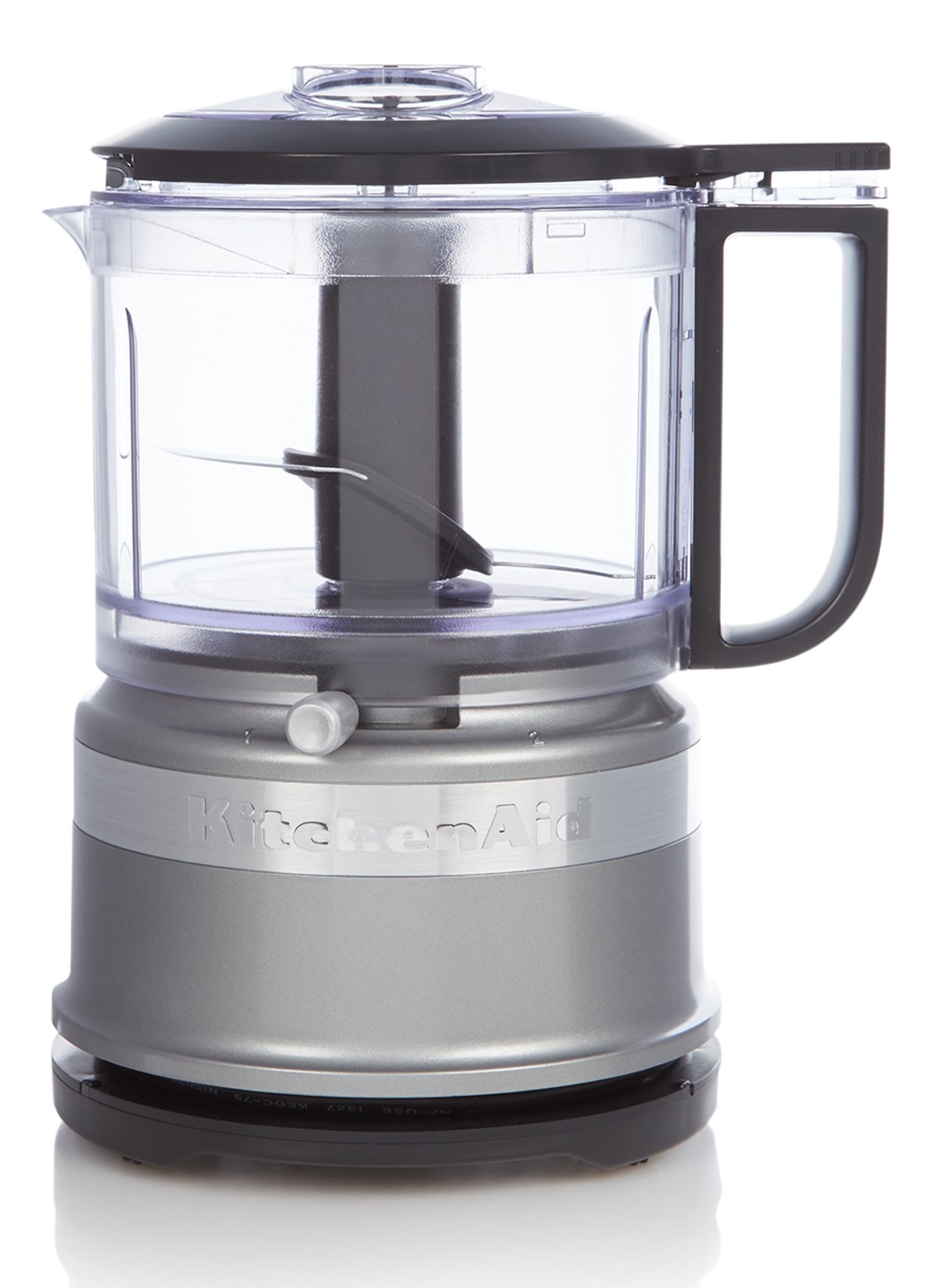 KitchenAid Mini hakmolen 830 ml 5KFC3516 - Contour Zilver - voorkant zilver