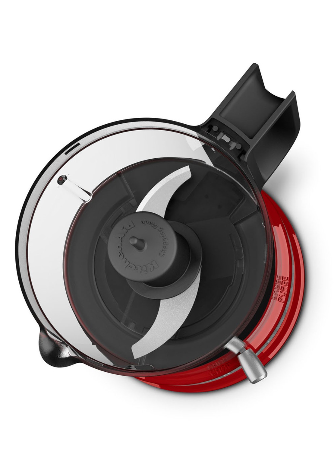 KitchenAid Mini hakmolen 830 ml 5KFC3516 - Keizerrood - detail 4 steenrood