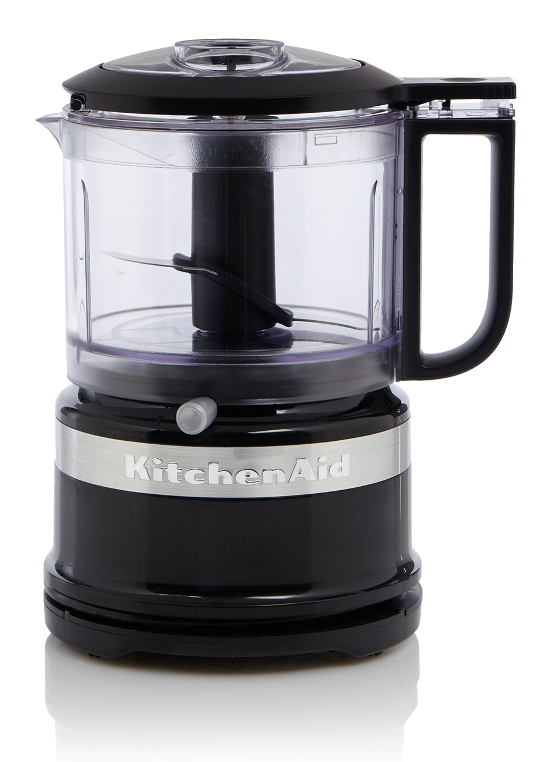 KitchenAid Mini hakmolen 830 ml 5KFC3516 - Onyx Zwart - voorkant 5 zwart