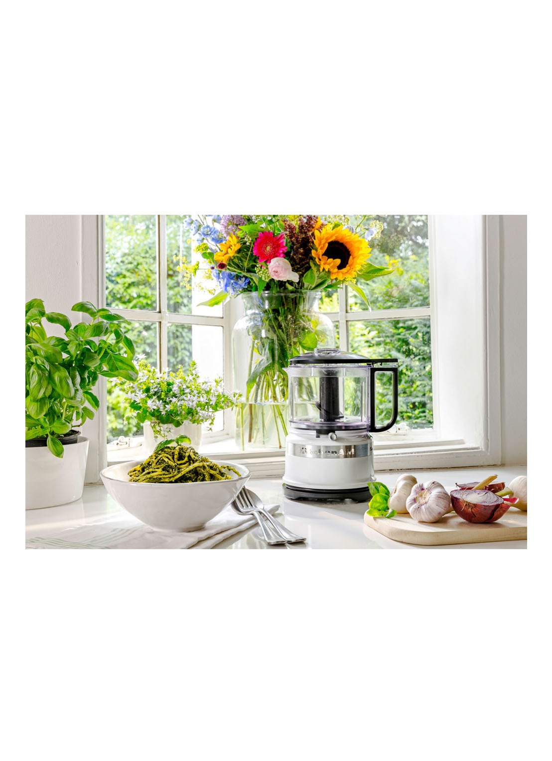 KitchenAid Mini hakmolen 830 ml 5KFC3516 - Wit - detail 6 wit