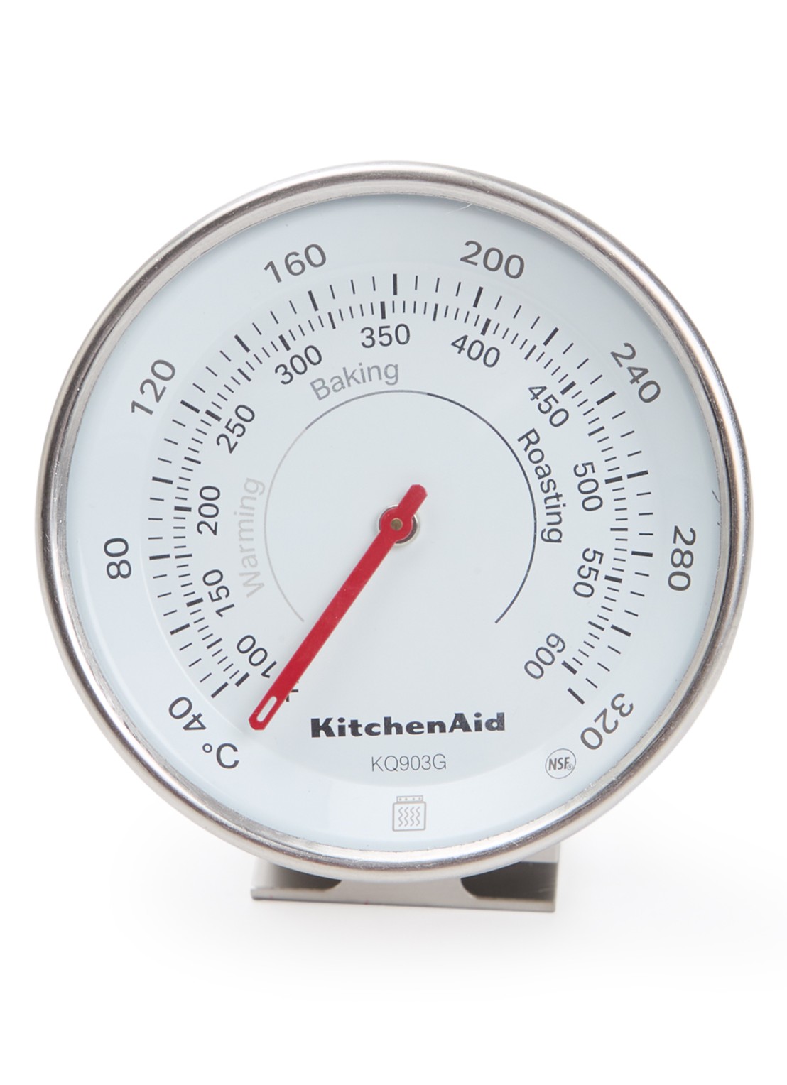 KitchenAid Oventhermometer  - voorkant zilver