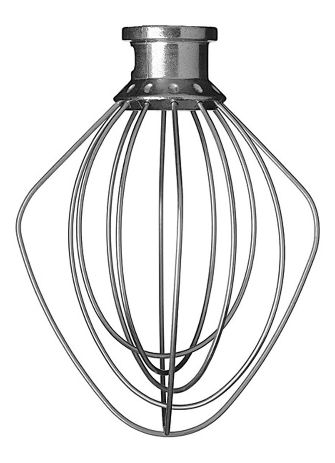 KitchenAid RVS draadgarde 5K452WW - voorkant zilver