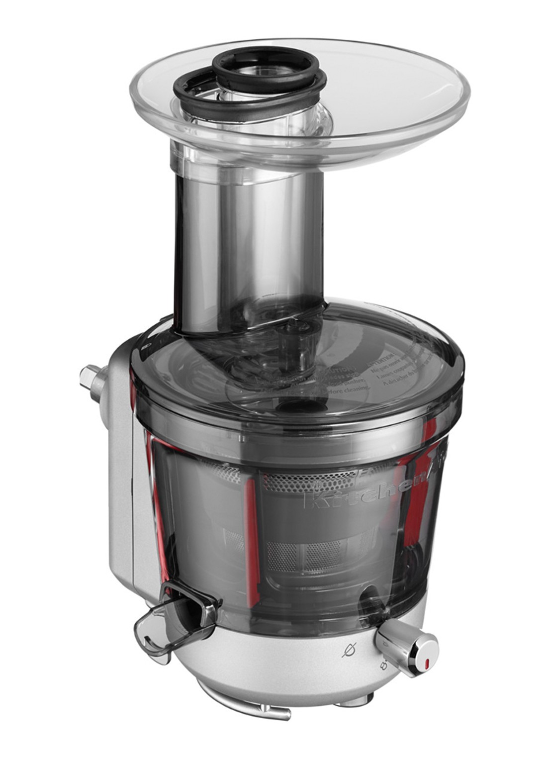 KitchenAid Slowjuicer opzetstuk + accessoireset 6-delig 5KSM1JA - detail 3 zilver