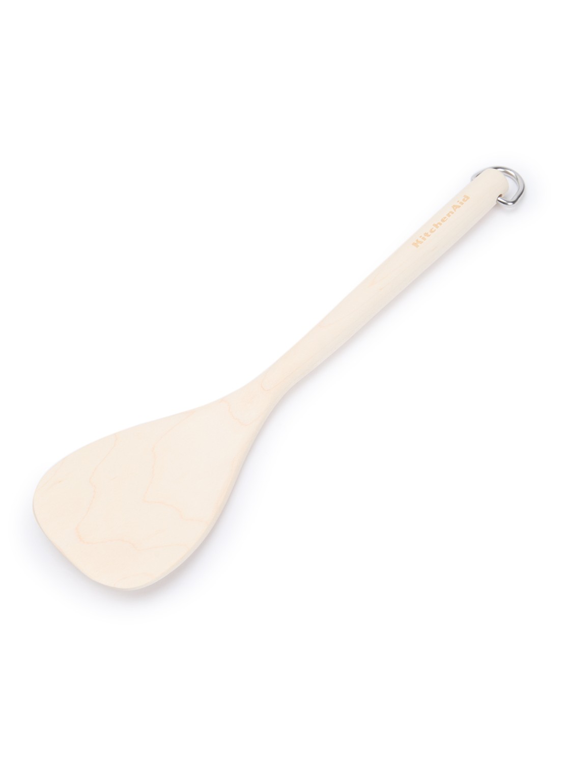 KitchenAid Spatel van berkenhout 30 cm - voorkant zand